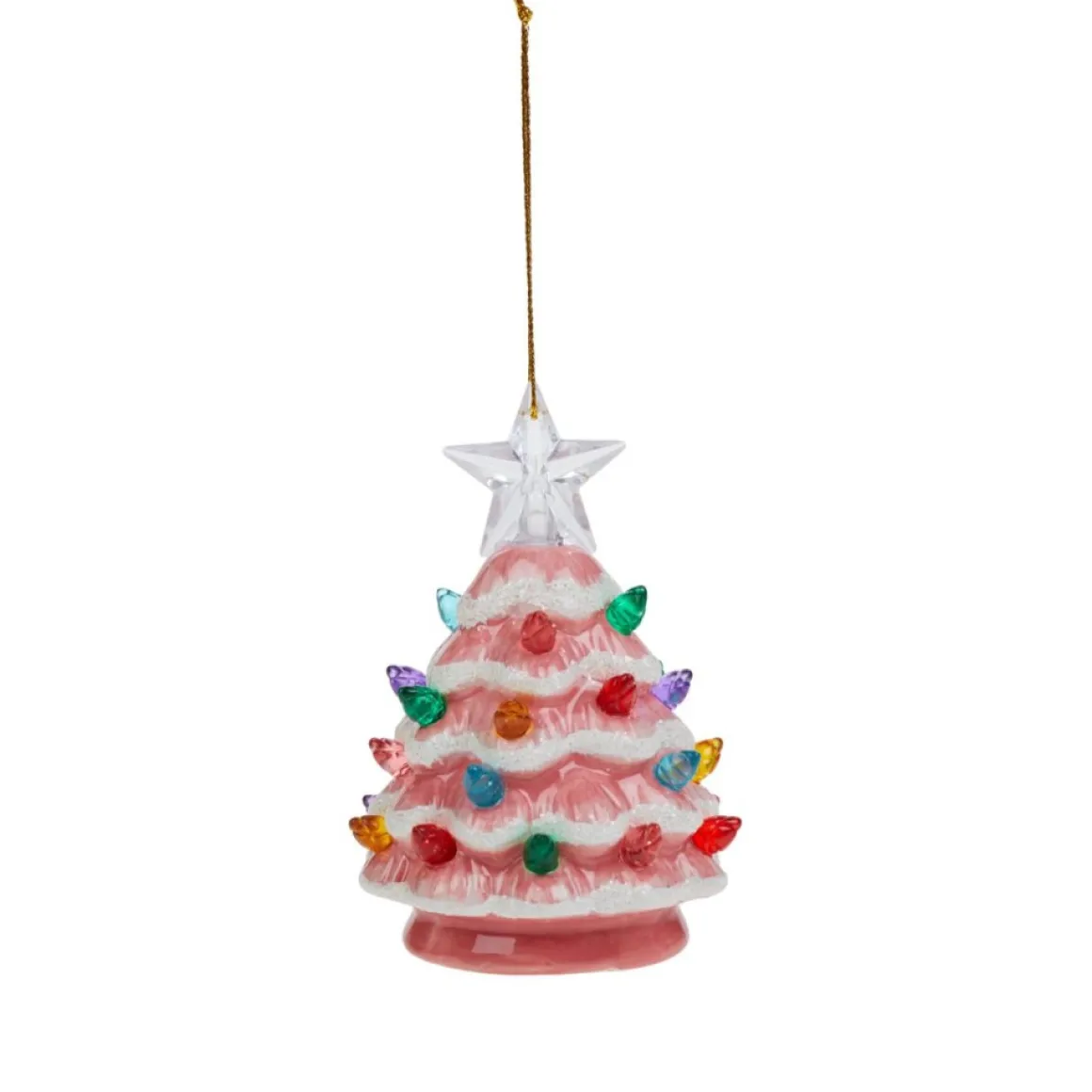 As Is Mr. Christmas Set Of 3 Mini Snow-Tipped Nostalgic Trees With Timer