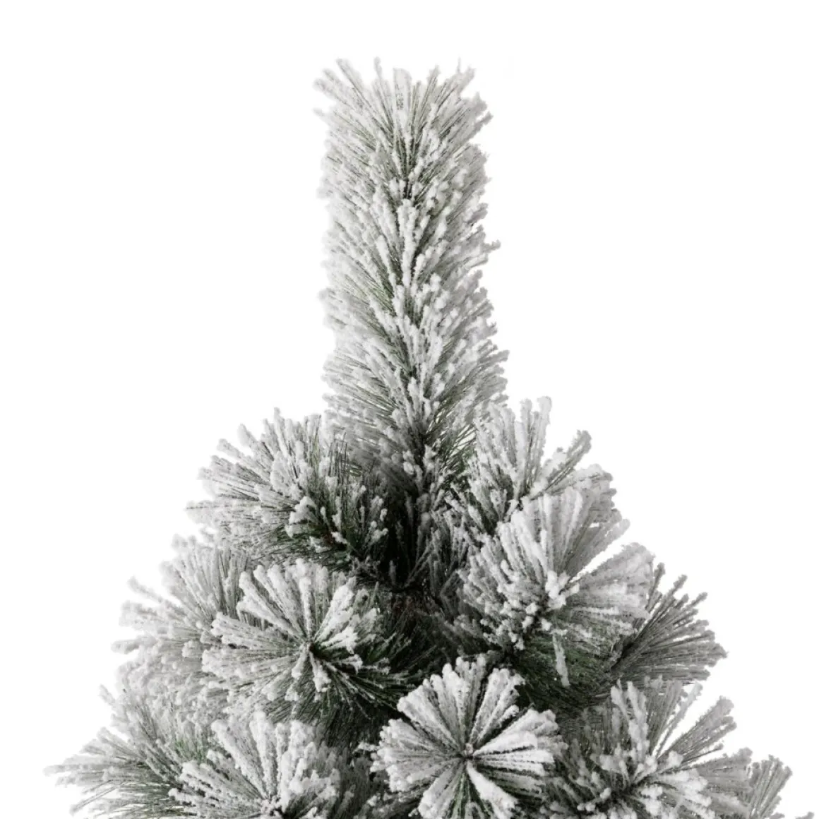 Glitzhome 6 Ft. Preloaded Led Pencil Pine Artificial Christmas Tree