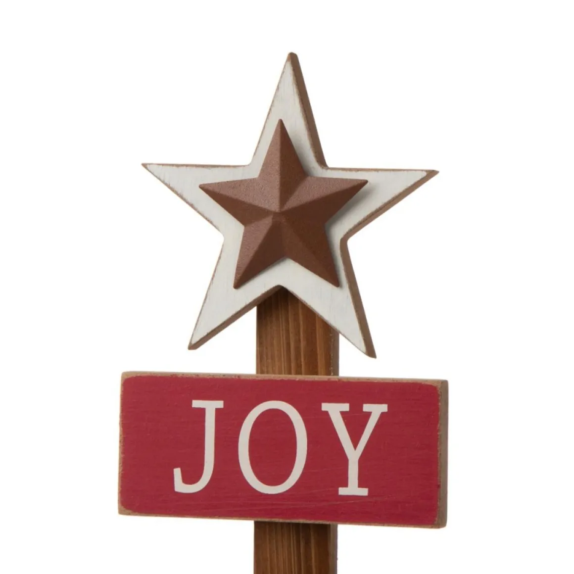 Glitzhome 20In H Wooden Sign Table Tree Decor