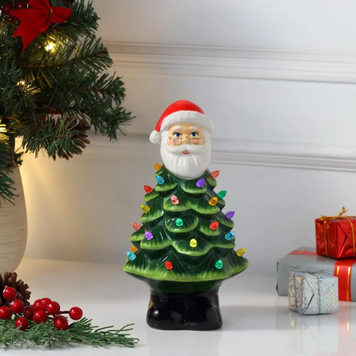 Mr. Christmas 8.5" Nostalgic Ceramic Tree
