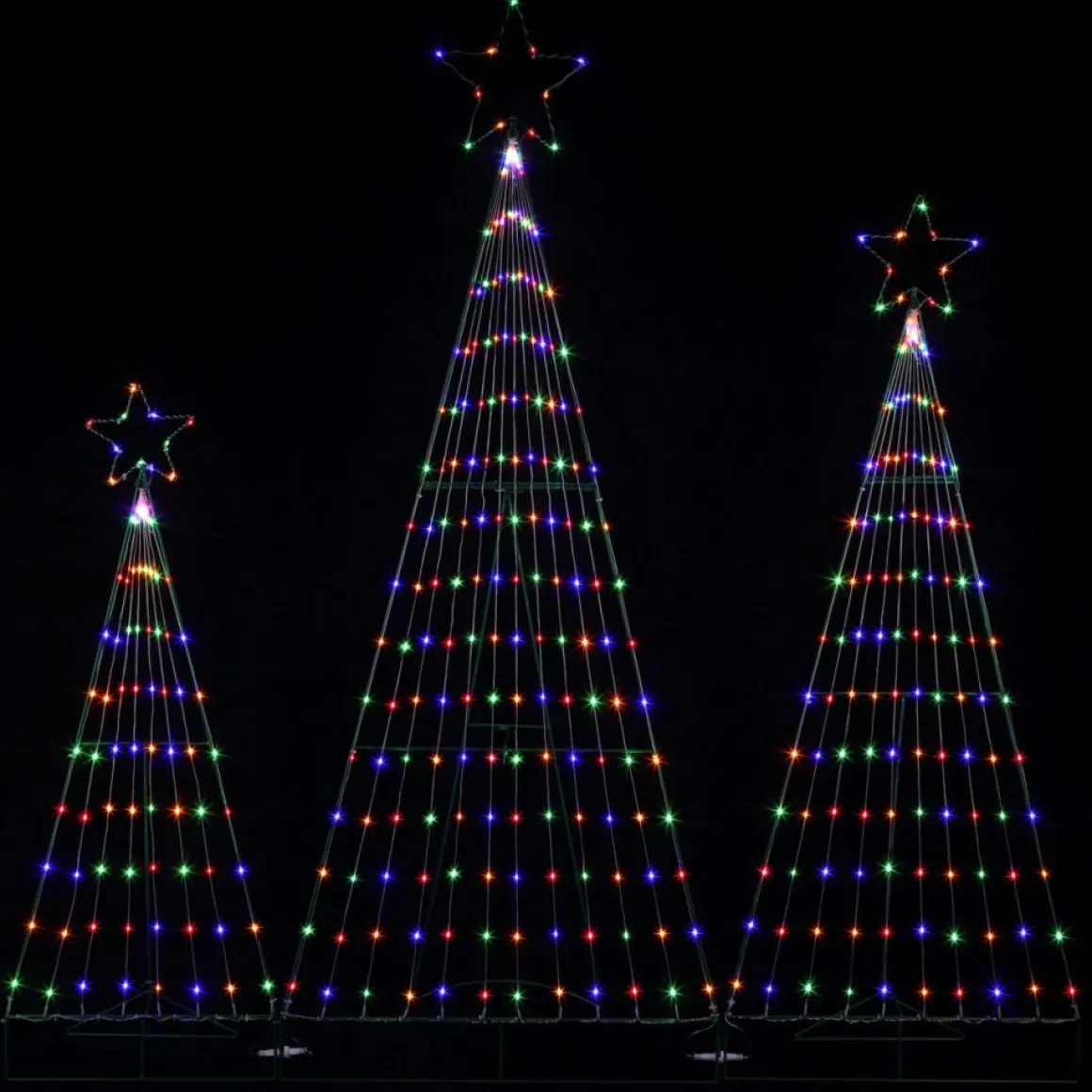 Mr. Christmas Multifunction Led Folding Forest 3-Piece Set