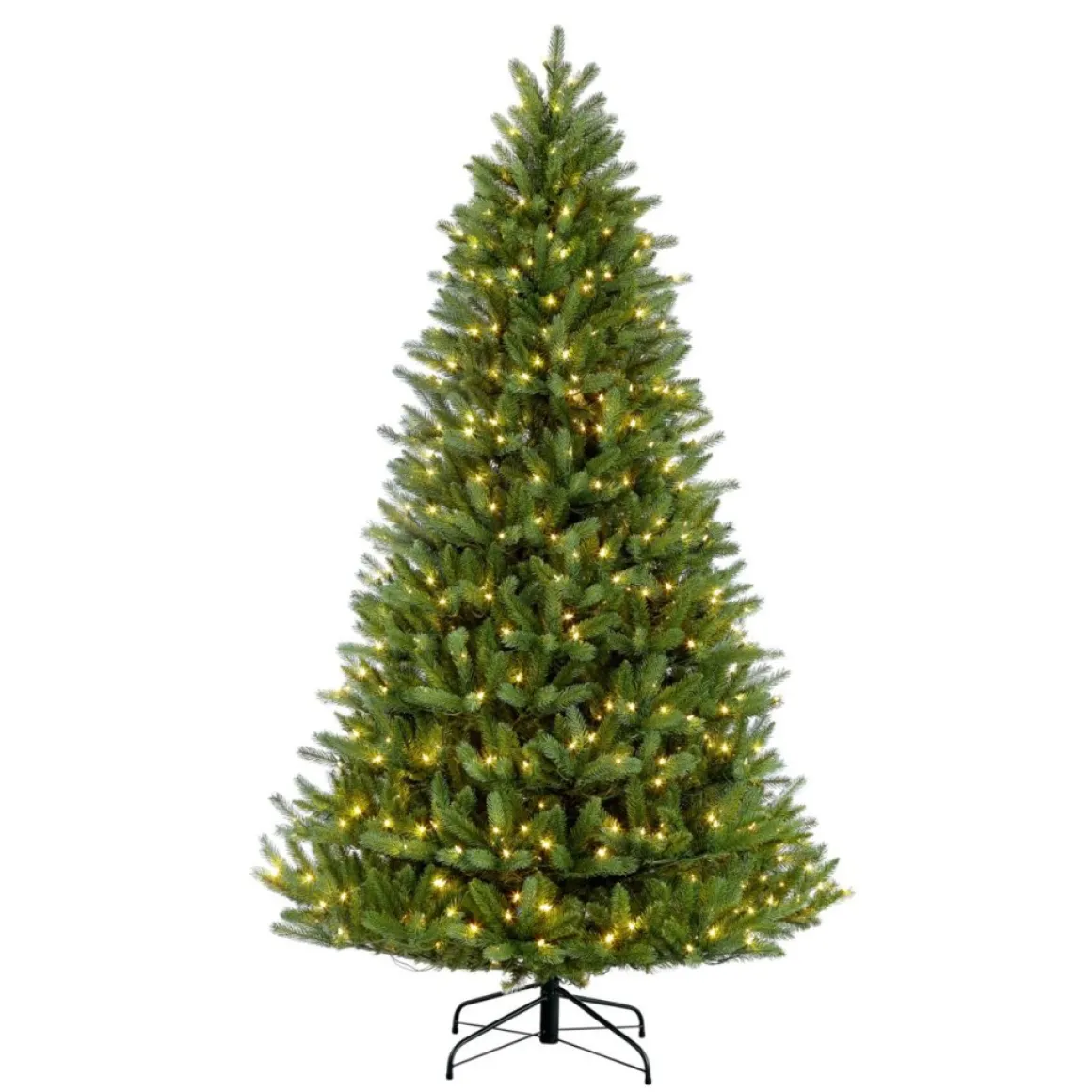 Puleo 9 Ft. Pre-Lit Green Mountain Fir Artificial Christmas Tree