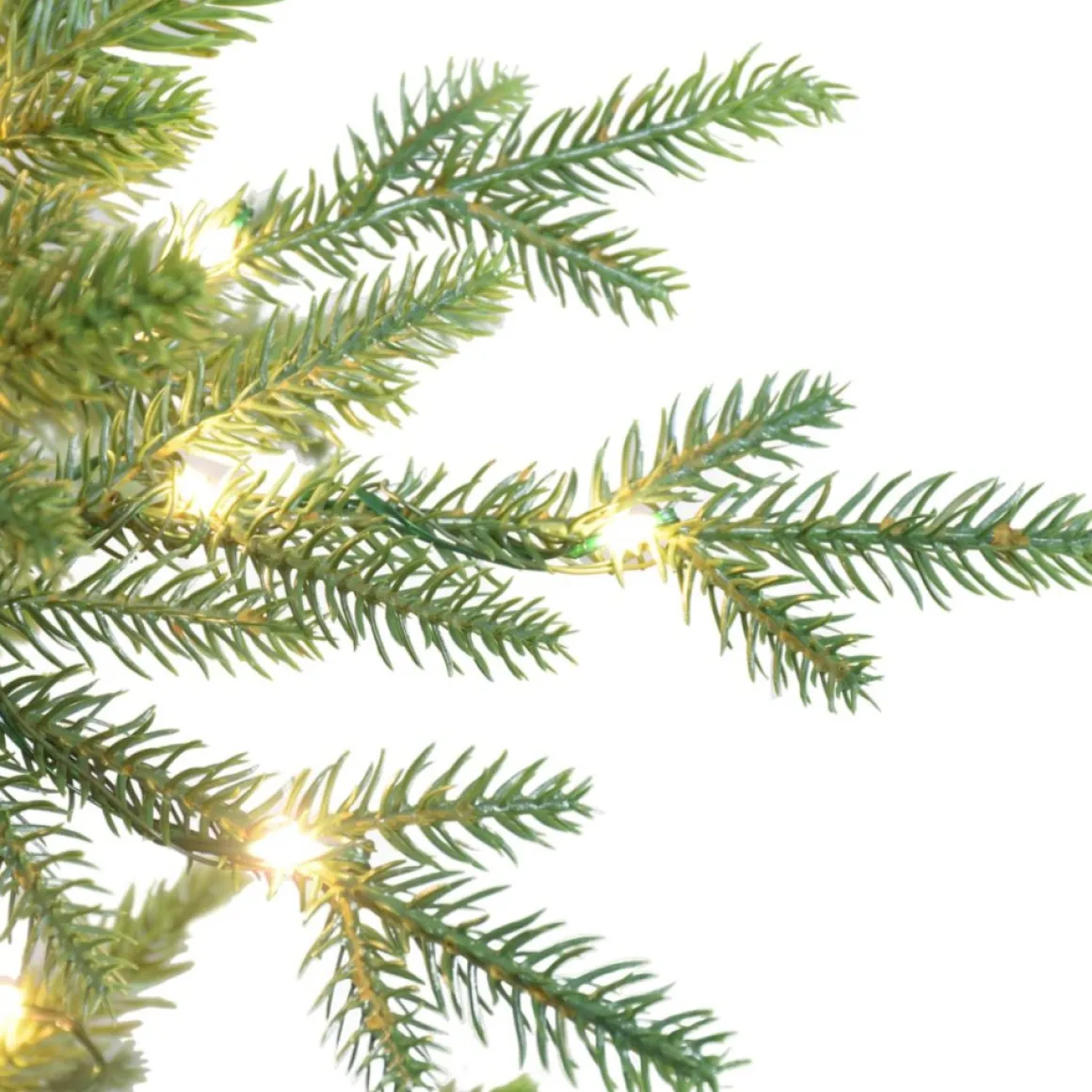 Puleo International 7.5' Pre-Lit Alberta Spruce Christmas Tree