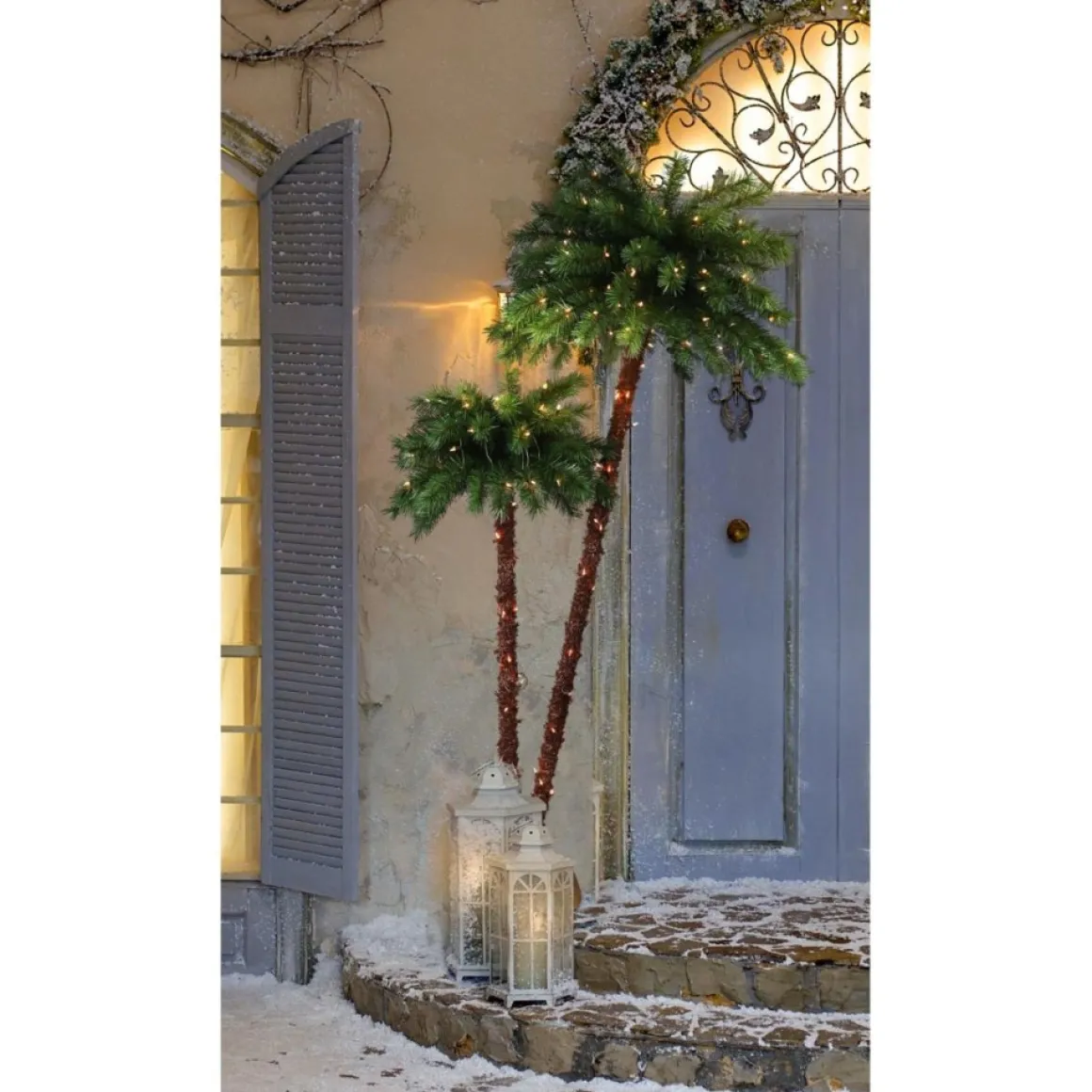 Puleo International Premium 3.5'/6' Artificial Palm Tree W/ 175 Lights