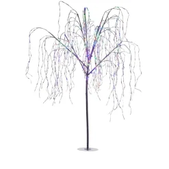 Winter Lane 7' Color Changing Willow Tree