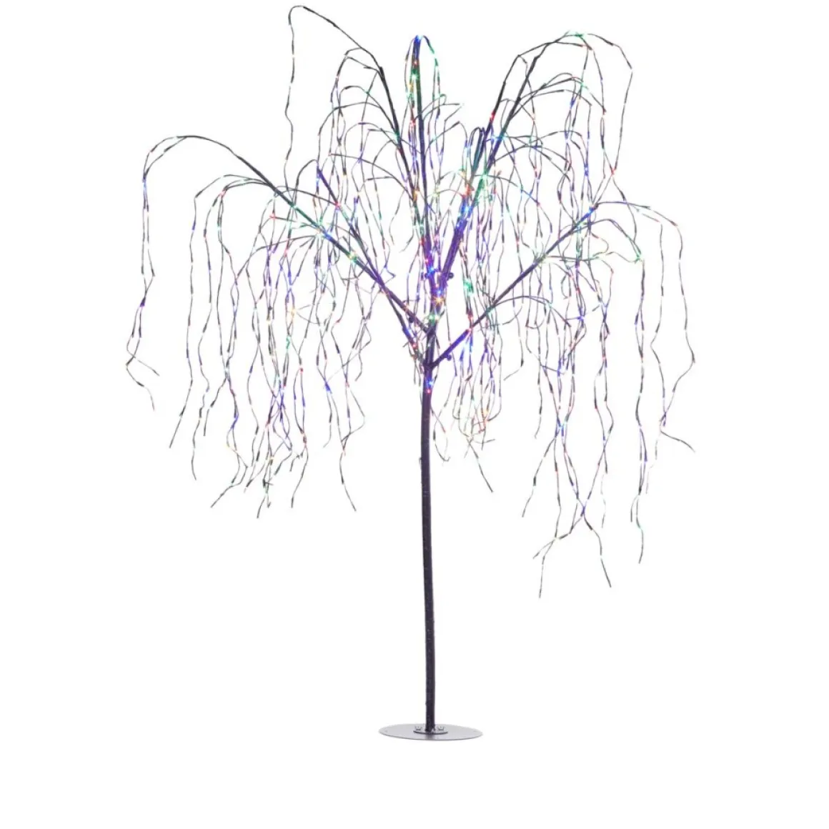 Winter Lane 7' Color Changing Willow Tree